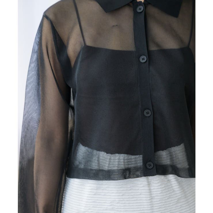 襟付シアーカーデ | RETRO GIRL | 詳細画像28 