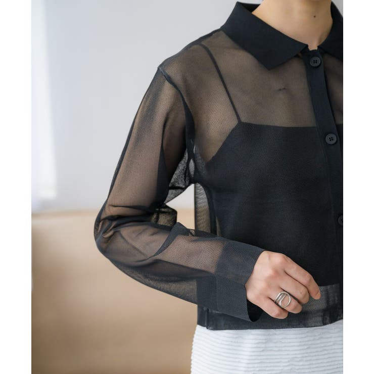 襟付シアーカーデ | RETRO GIRL | 詳細画像29 