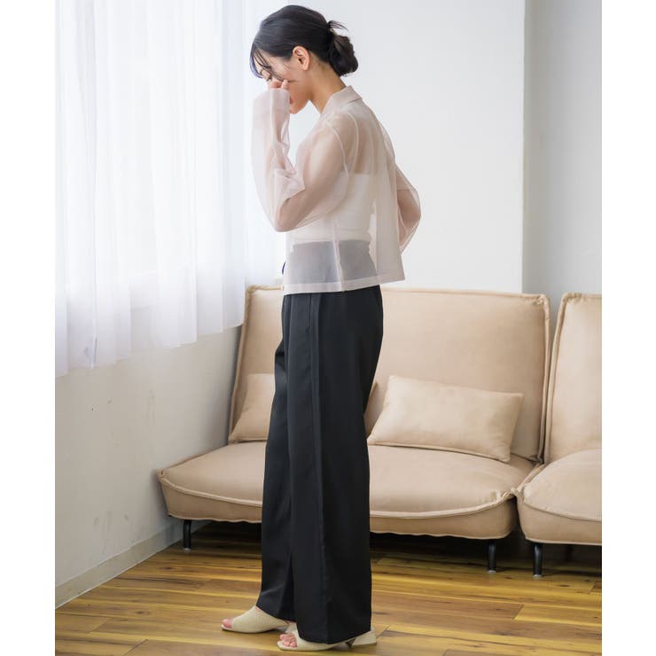 襟付シアーカーデ | RETRO GIRL | 詳細画像4 