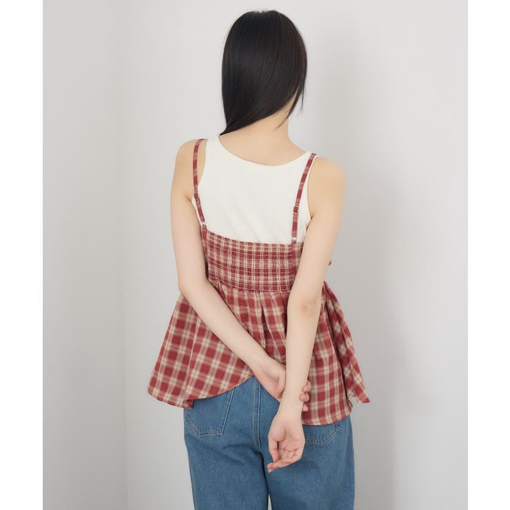 チェックイレヘムビスチェ | RETRO GIRL | 詳細画像18 