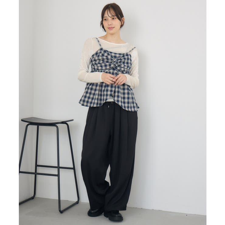 チェックイレヘムビスチェ | RETRO GIRL | 詳細画像20 