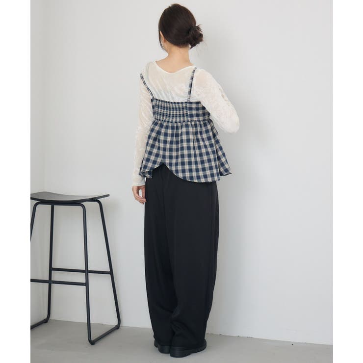 チェックイレヘムビスチェ | RETRO GIRL | 詳細画像22 