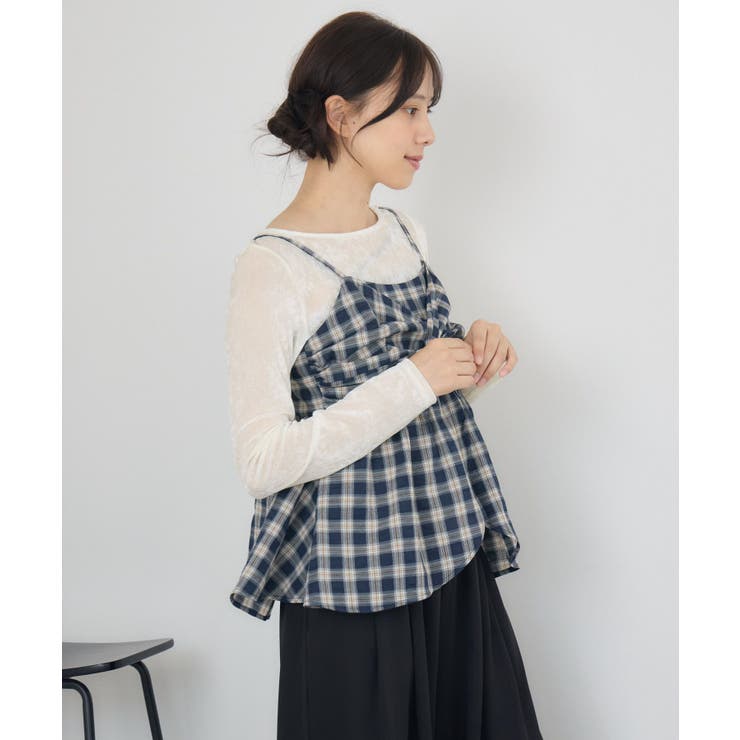 チェックイレヘムビスチェ | RETRO GIRL | 詳細画像25 