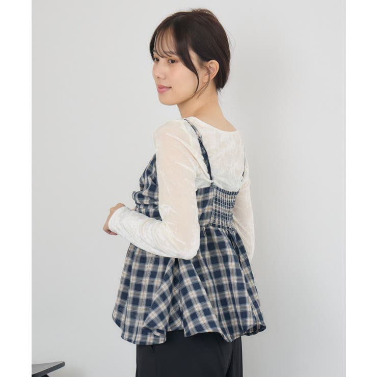 チェックイレヘムビスチェ | RETRO GIRL | 詳細画像27 