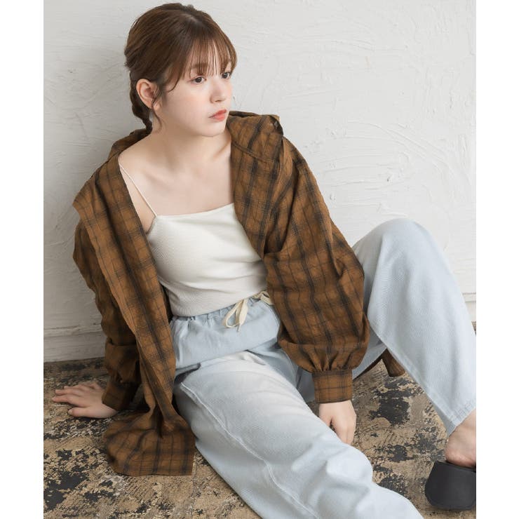 シアーフーディーシャツ | RETRO GIRL | 詳細画像32 