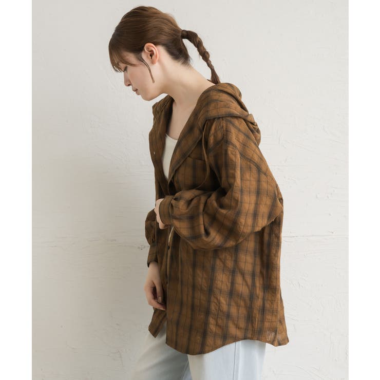 シアーフーディーシャツ | RETRO GIRL | 詳細画像40 