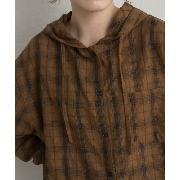 シアーフーディーシャツ | RETRO GIRL | 詳細画像42 