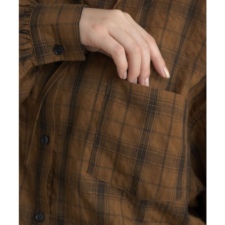 シアーフーディーシャツ | RETRO GIRL | 詳細画像44 