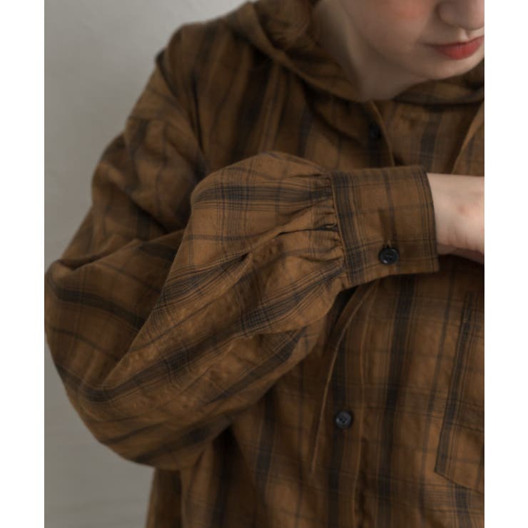 シアーフーディーシャツ | RETRO GIRL | 詳細画像45 