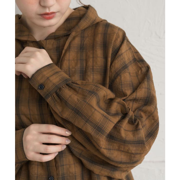 シアーフーディーシャツ | RETRO GIRL | 詳細画像50 