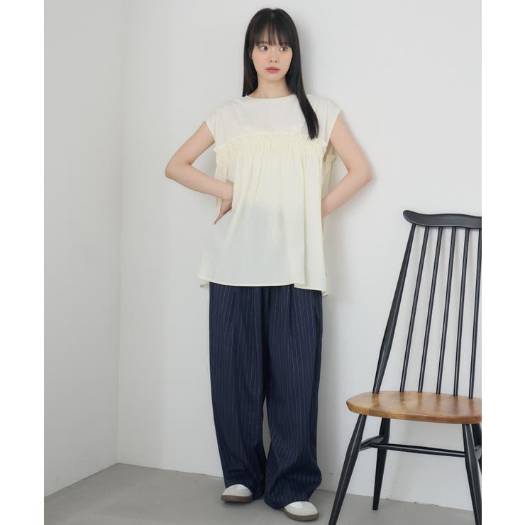 ウエスト切替ノースリTEE | RETRO GIRL | 詳細画像6 