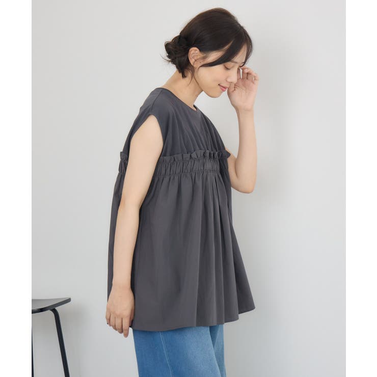 ウエスト切替ノースリTEE | RETRO GIRL | 詳細画像3 