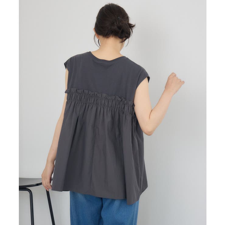 ウエスト切替ノースリTEE | RETRO GIRL | 詳細画像4 