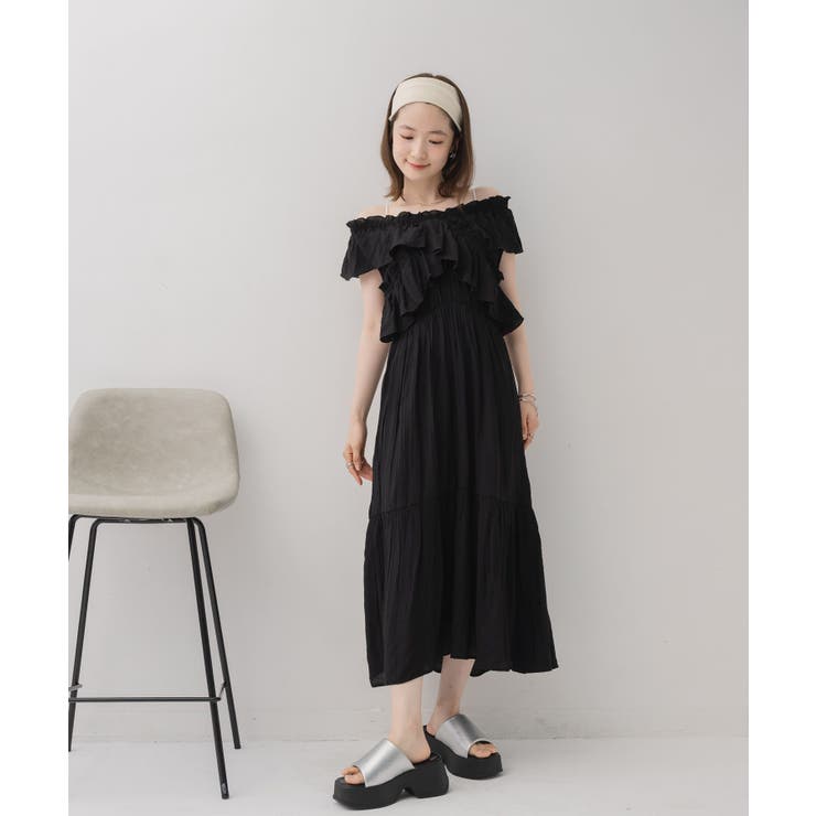 フリルギャザーOP | RETRO GIRL | 詳細画像14 