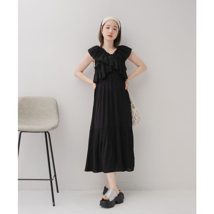 フリルギャザーOP | RETRO GIRL | 詳細画像18 