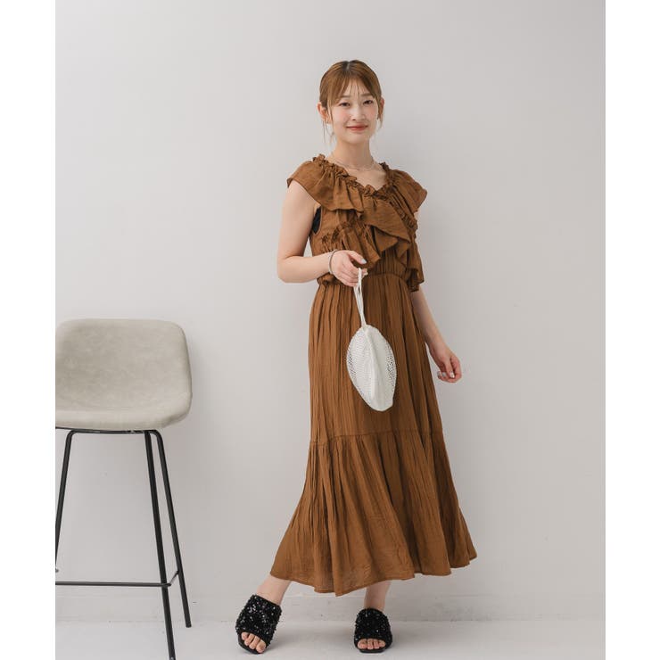 フリルギャザーOP | RETRO GIRL | 詳細画像26 