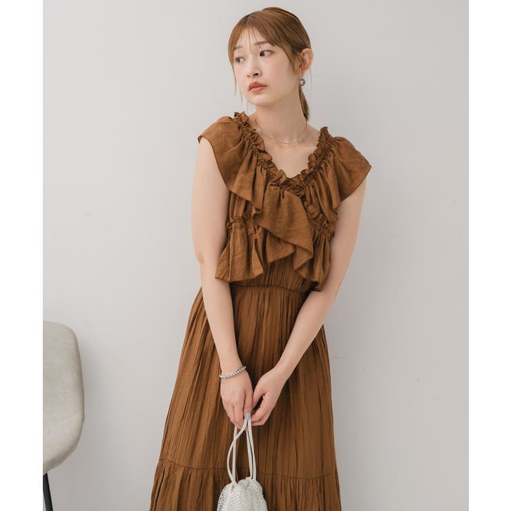 フリルギャザーOP | RETRO GIRL | 詳細画像30 