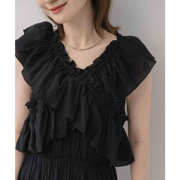 フリルギャザーOP | RETRO GIRL | 詳細画像34 