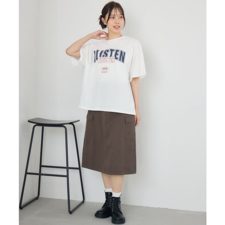 ビジューロゴBIGTEE | RETRO GIRL | 詳細画像12 