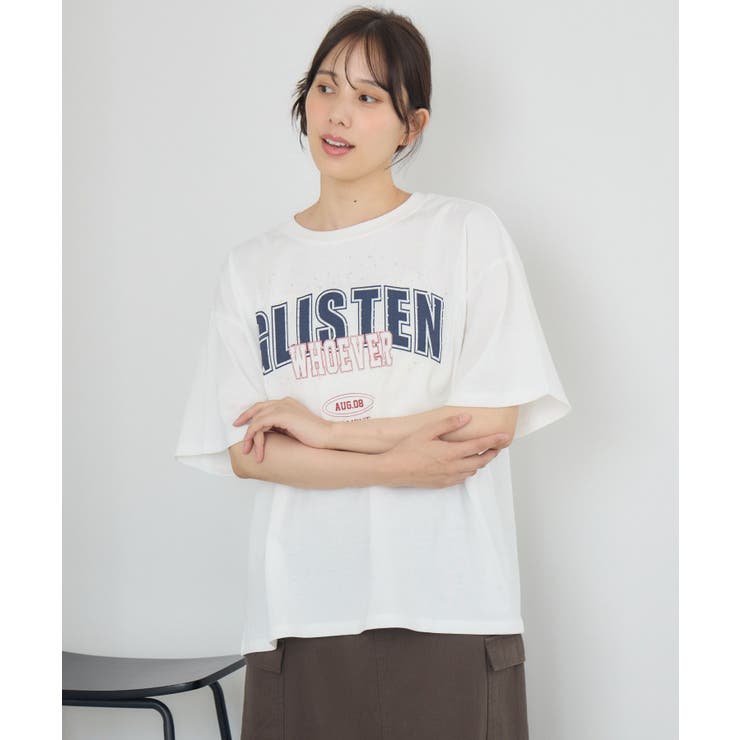 ビジューロゴBIGTEE | RETRO GIRL | 詳細画像16 