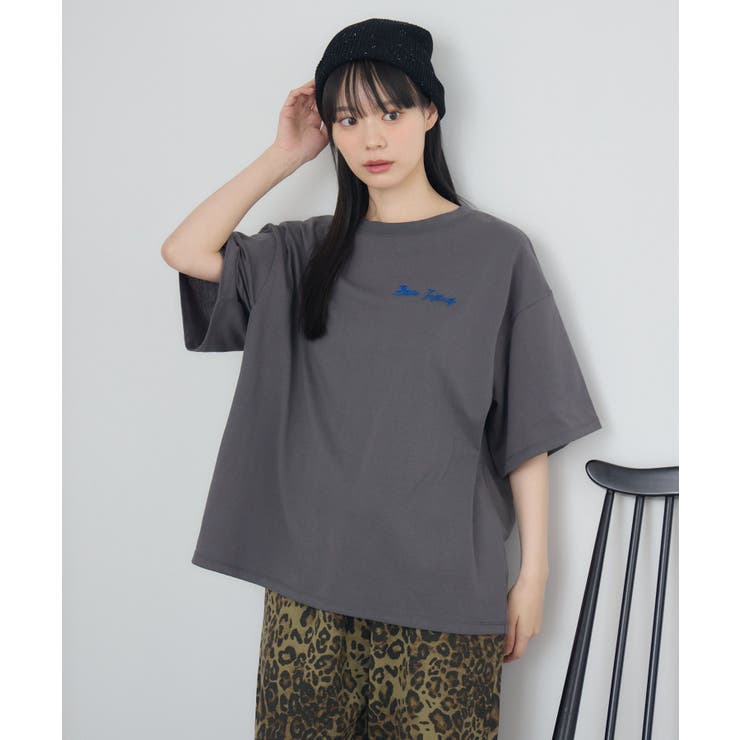 ブラシ刺繍BIGTEE | RETRO GIRL | 詳細画像22 