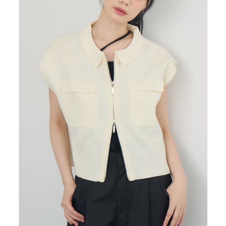 WZIPポリNTベスト | RETRO GIRL | 詳細画像1 