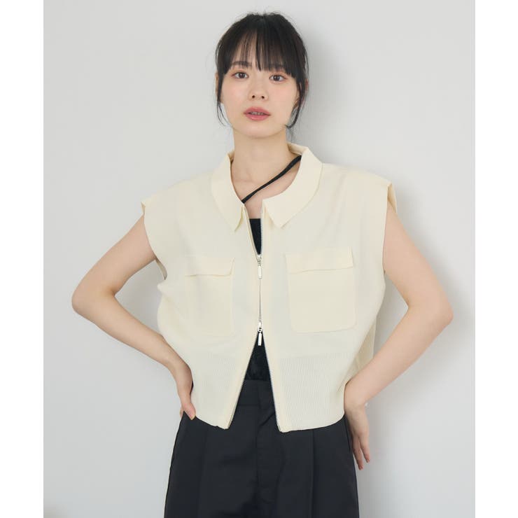 WZIPポリNTベスト | RETRO GIRL | 詳細画像6 