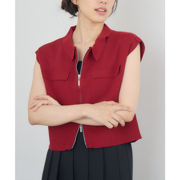 RED0 | WZIPポリNTベスト | RETRO GIRL