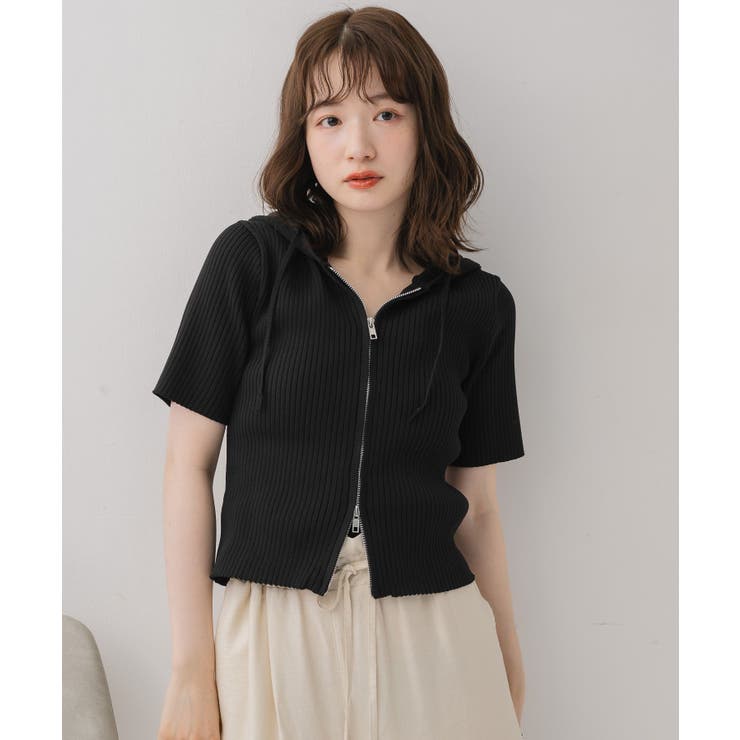 フーディWZIPカーデ | RETRO GIRL | 詳細画像24 