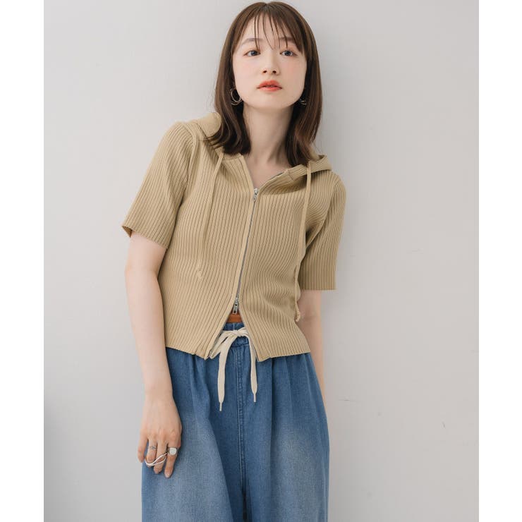 フーディWZIPカーデ | RETRO GIRL | 詳細画像32 