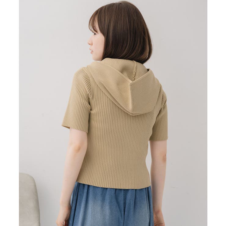 フーディWZIPカーデ | RETRO GIRL | 詳細画像34 