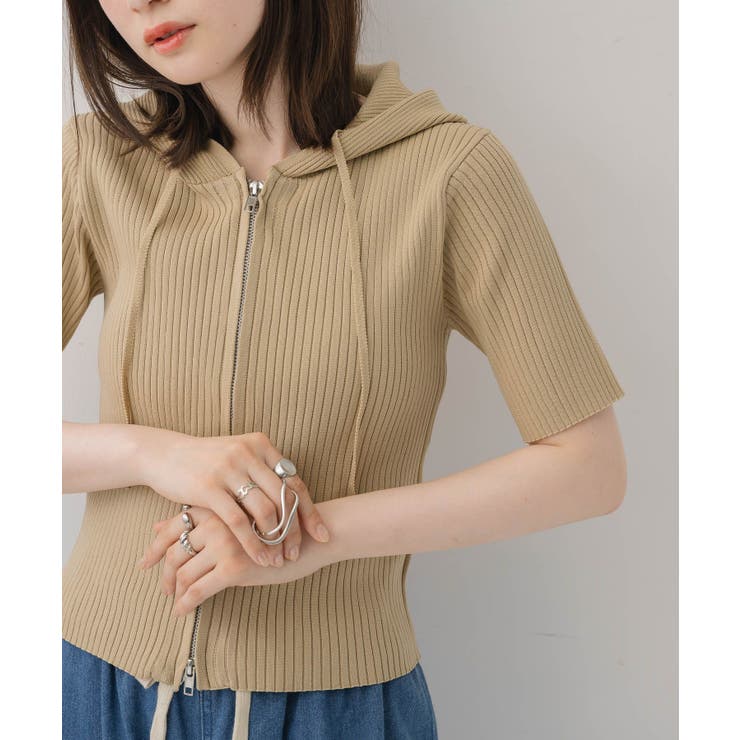 フーディWZIPカーデ | RETRO GIRL | 詳細画像39 