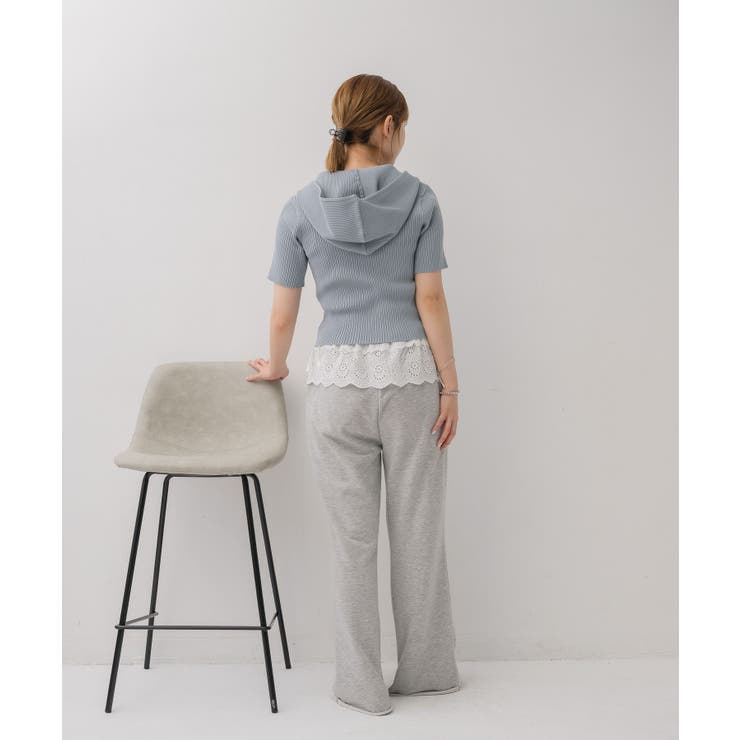 フーディWZIPカーデ | RETRO GIRL | 詳細画像6 