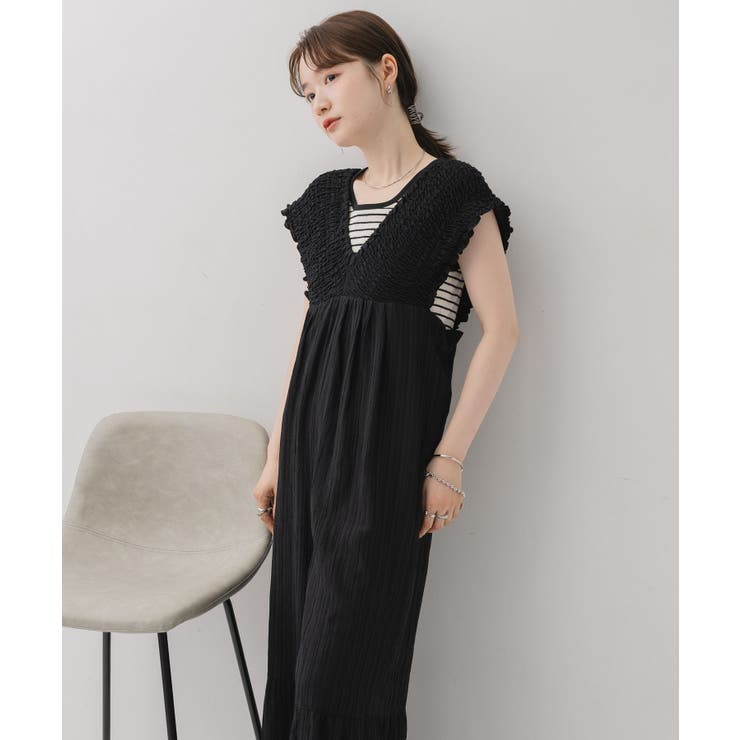 シャーリングサロペット | RETRO GIRL | 詳細画像10 