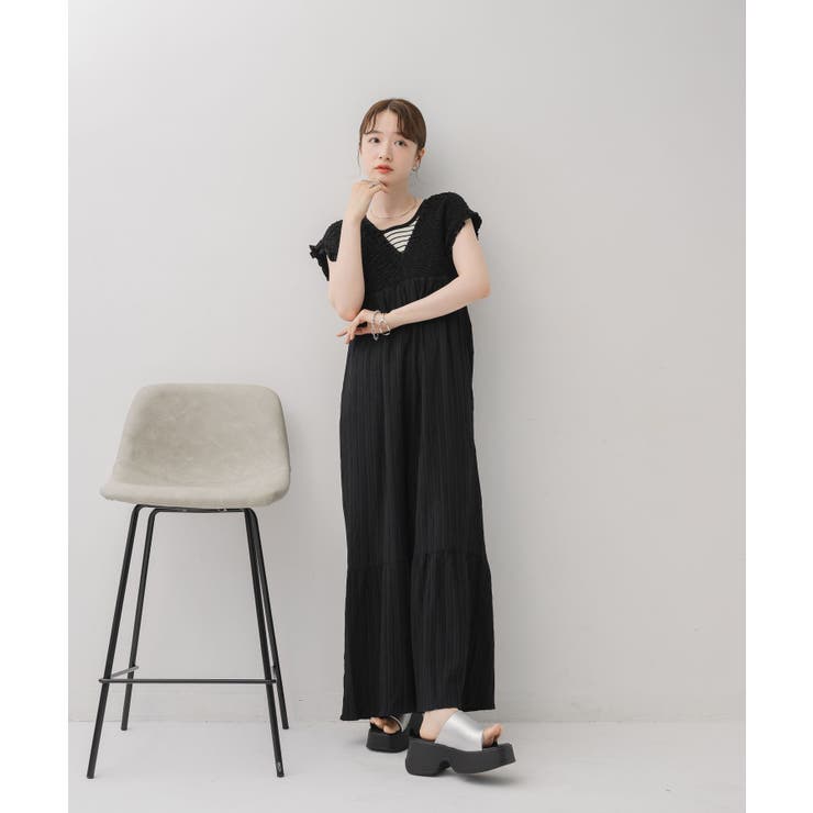 シャーリングサロペット | RETRO GIRL | 詳細画像11 