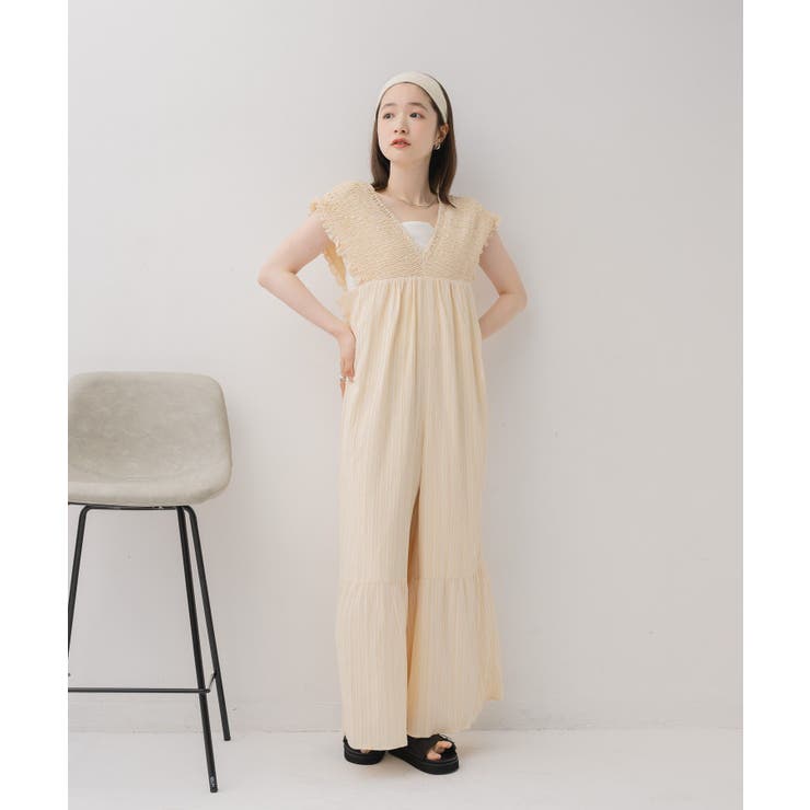 シャーリングサロペット | RETRO GIRL | 詳細画像2 