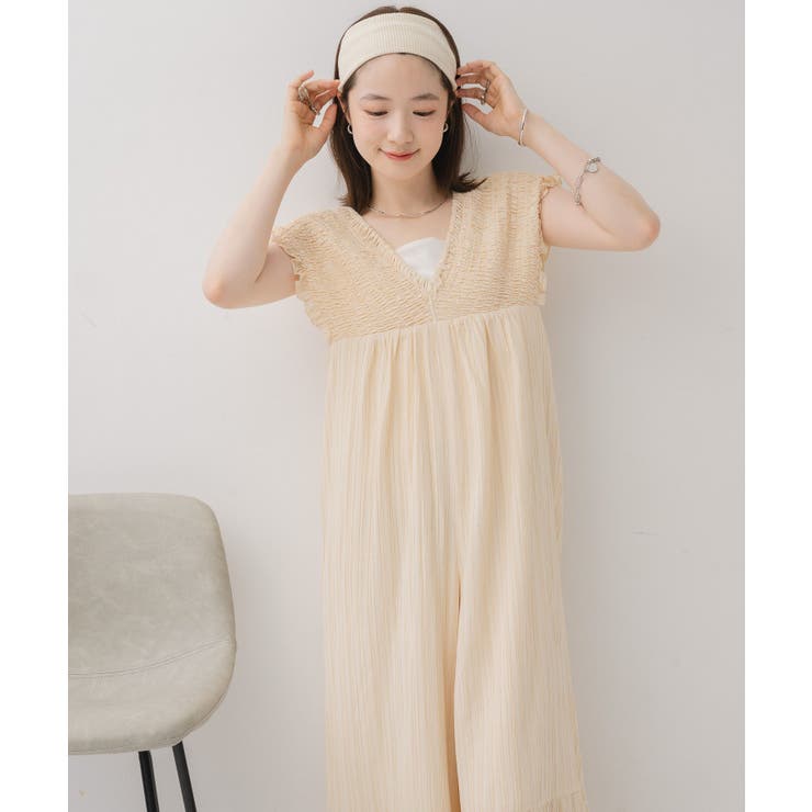 シャーリングサロペット | RETRO GIRL | 詳細画像6 