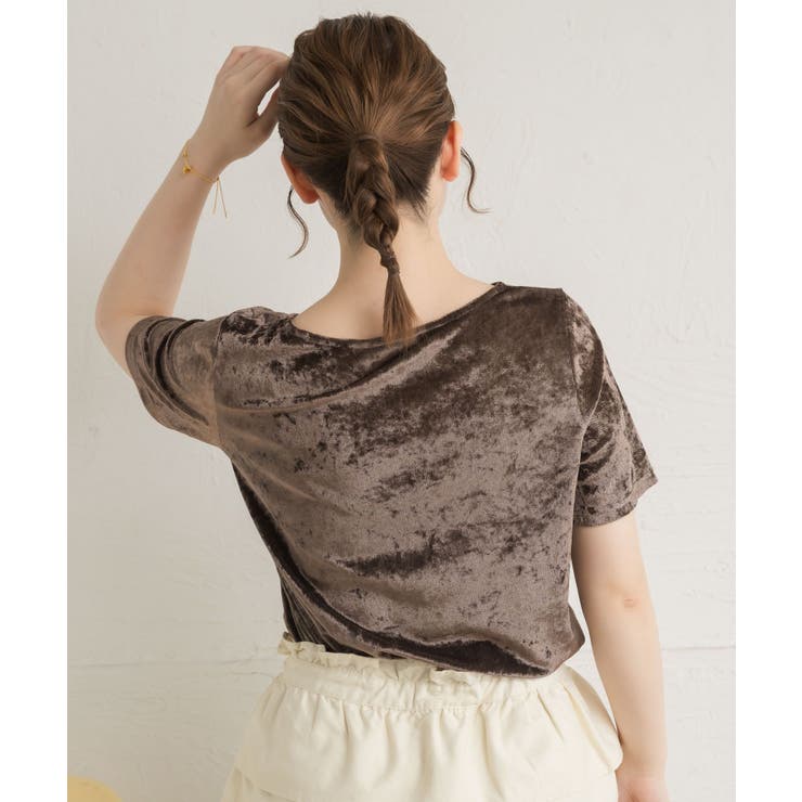 シアーベロアチビTEE | RETRO GIRL | 詳細画像10 