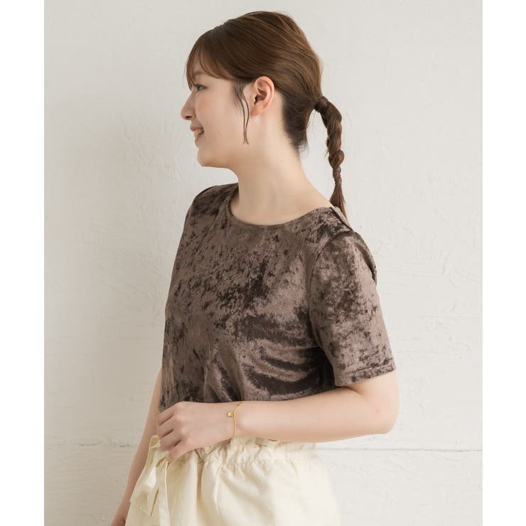 シアーベロアチビTEE | RETRO GIRL | 詳細画像11 