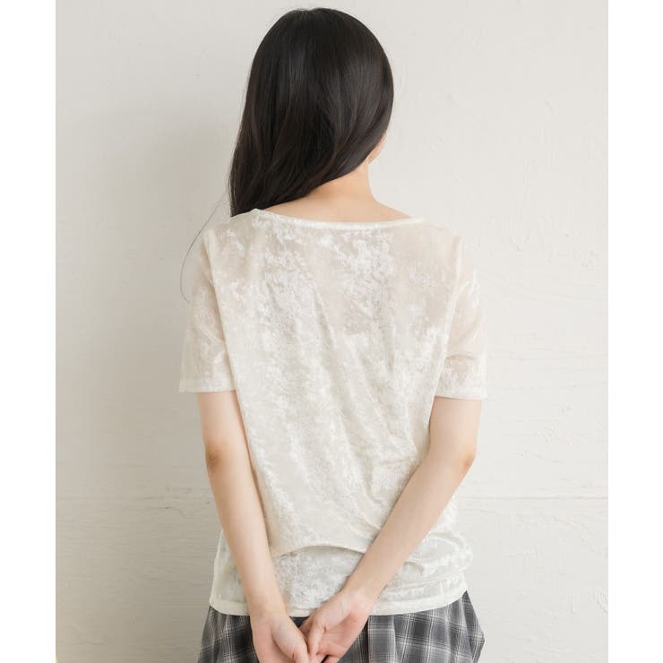 シアーベロアチビTEE | RETRO GIRL | 詳細画像18 