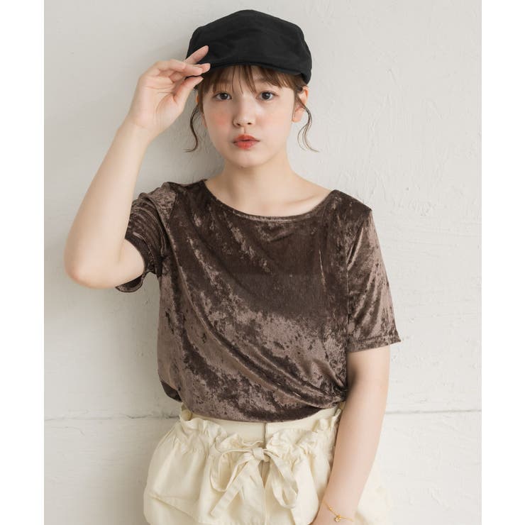 シアーベロアチビTEE | RETRO GIRL | 詳細画像2 