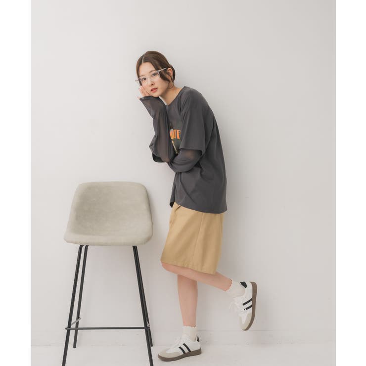 チュールドッキングBIGTEE | RETRO GIRL | 詳細画像13 