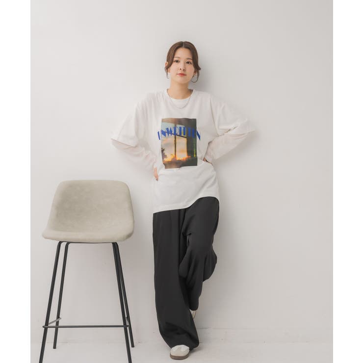 チュールドッキングBIGTEE | RETRO GIRL | 詳細画像2 