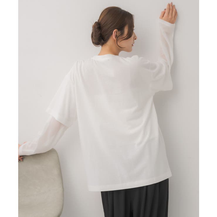 チュールドッキングBIGTEE | RETRO GIRL | 詳細画像8 