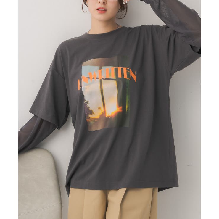 GRY2 | チュールドッキングBIGTEE | RETRO GIRL