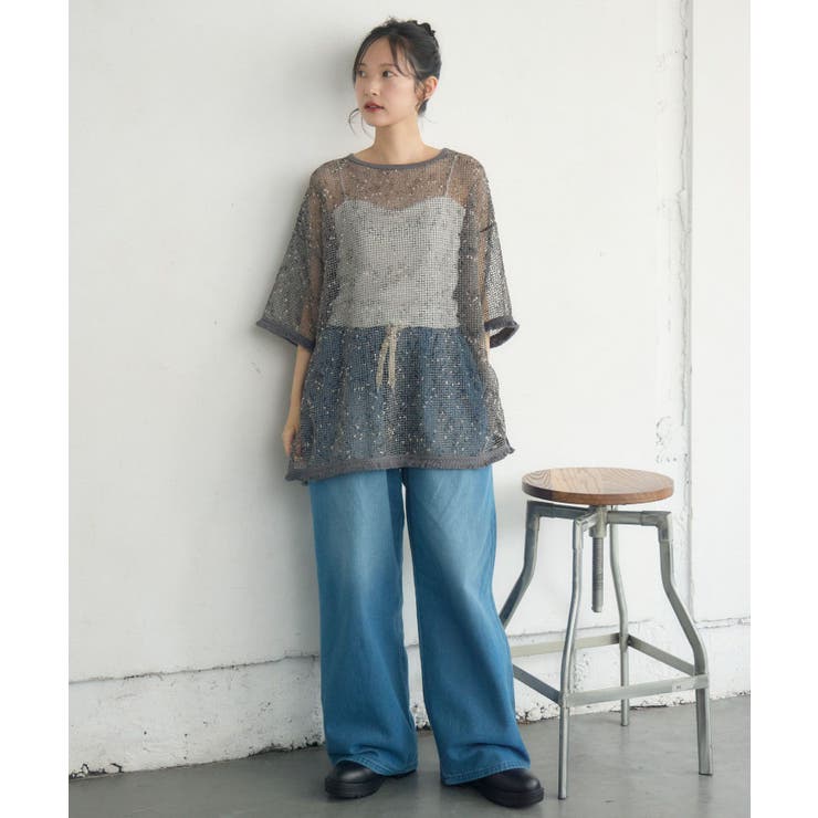 フリンジメッシュPO | RETRO GIRL | 詳細画像6