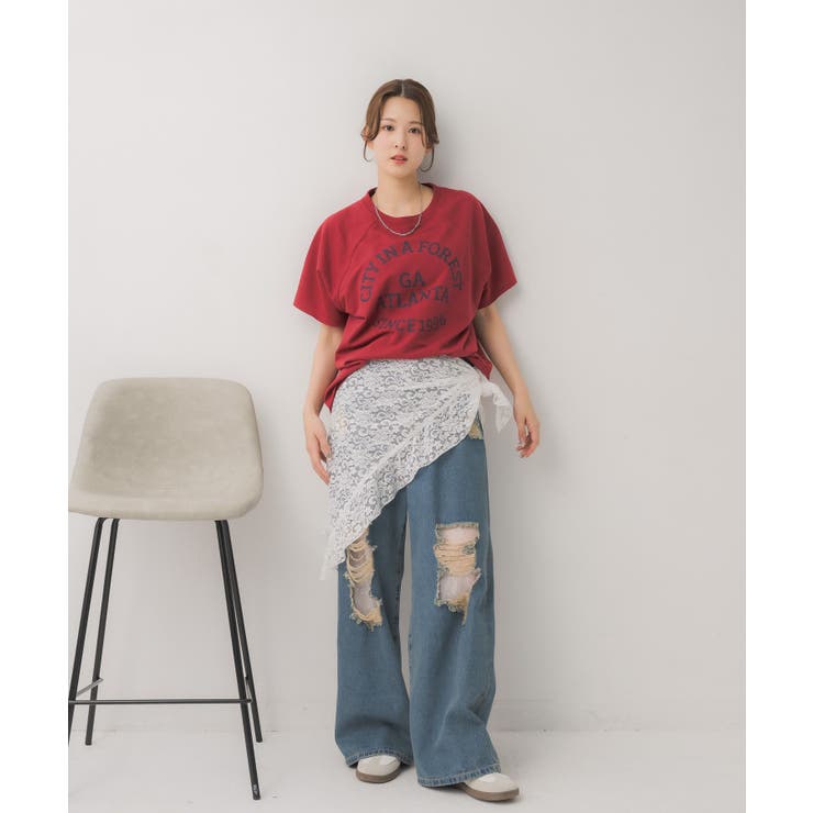 ミニ裏毛BIGTEE | RETRO GIRL | 詳細画像18 
