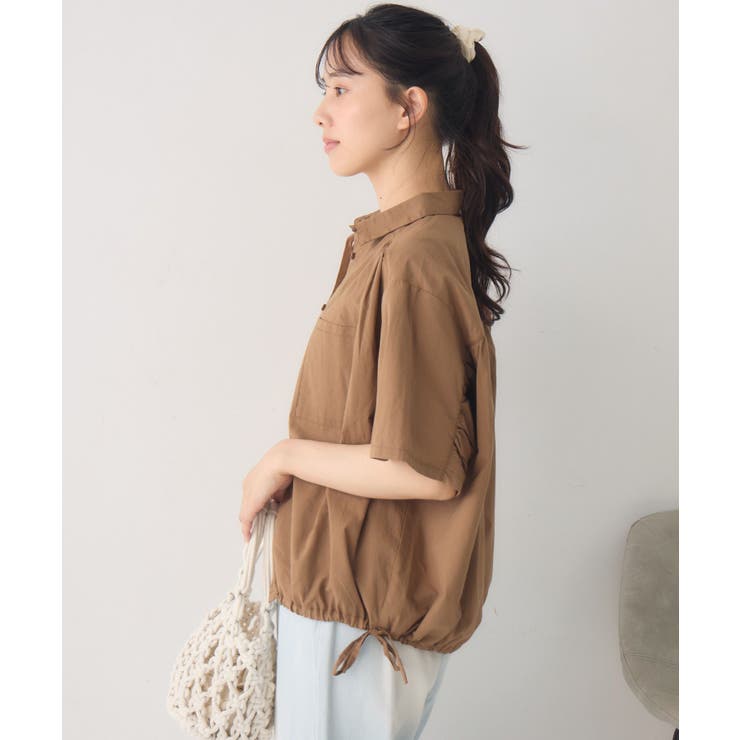 ギャザードルマン半袖SH | RETRO GIRL | 詳細画像19 