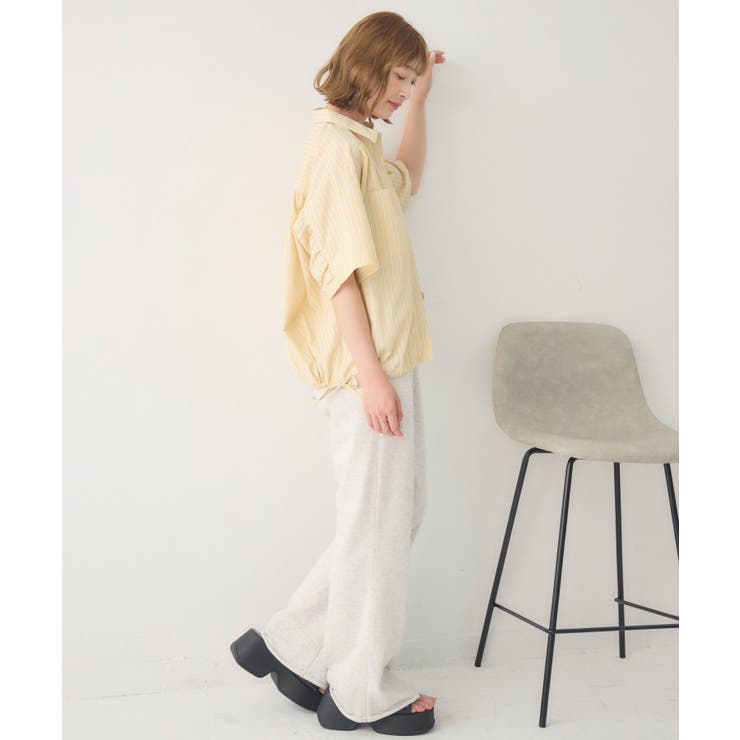 ギャザードルマン半袖SH | RETRO GIRL | 詳細画像21 