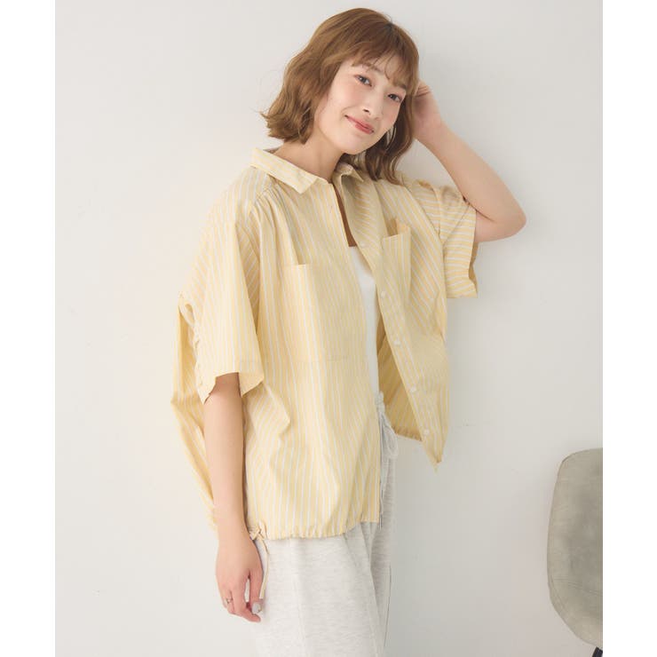 ギャザードルマン半袖SH | RETRO GIRL | 詳細画像25 